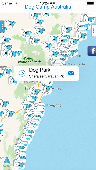 Dog camp australia app
