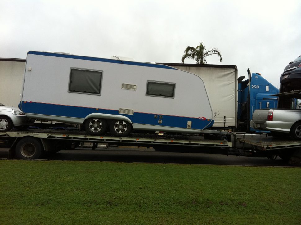 Caravan relocation services to help you avoid a long drive.